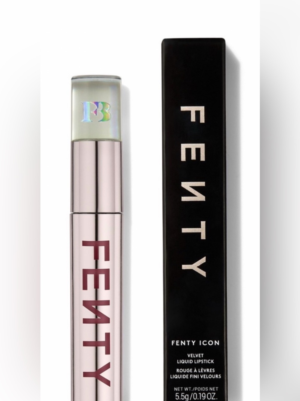 Fenty Beauty Icon Velvet Liquid Lipstick — Rich Red Velvet . Color  The MPV 01